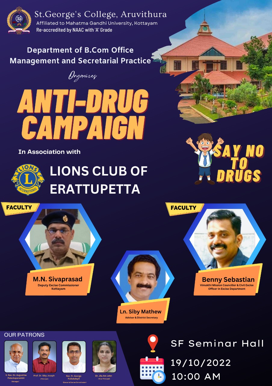 Anti Drug Campaign - Department of Commerce - Office Management (SF)
